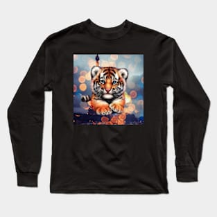 Bokeh Tiger Long Sleeve T-Shirt